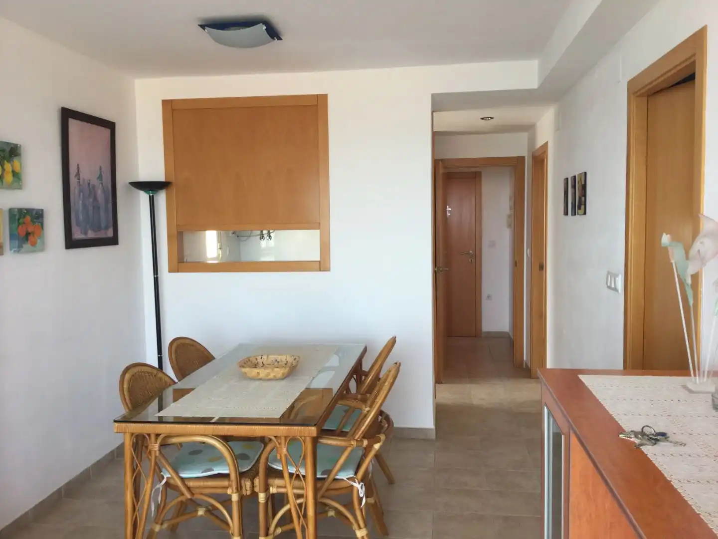 Wohnungen zum Verkauf in Carrer D'argelers, 20, Oliva Esszimmer von Wohnungen zum Verkauf in Oliva mit Klimaanlage und Terrasse