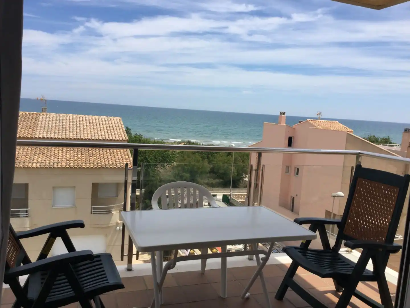 Wohnungen zum Verkauf in Carrer D'argelers, 20, Oliva Terrasse von Wohnungen zum Verkauf in Oliva mit Klimaanlage und Terrasse
