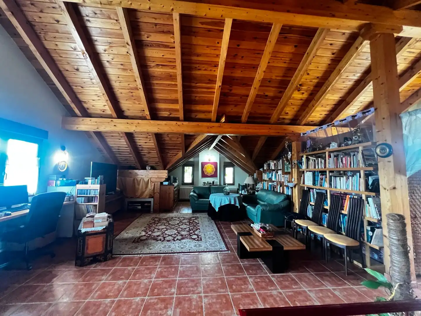 Houses for sale in Calle del Duero, 15, Manzanares El Real Living room of Houses for sale in Manzanares El Real with Air Conditioner, Heating and Private garden