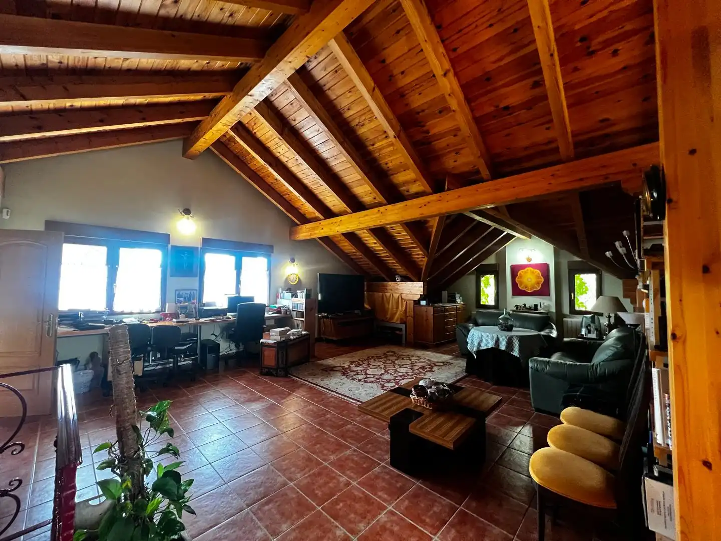 Houses for sale in Calle del Duero, 15, Manzanares El Real Living room of Houses for sale in Manzanares El Real with Air Conditioner, Heating and Private garden