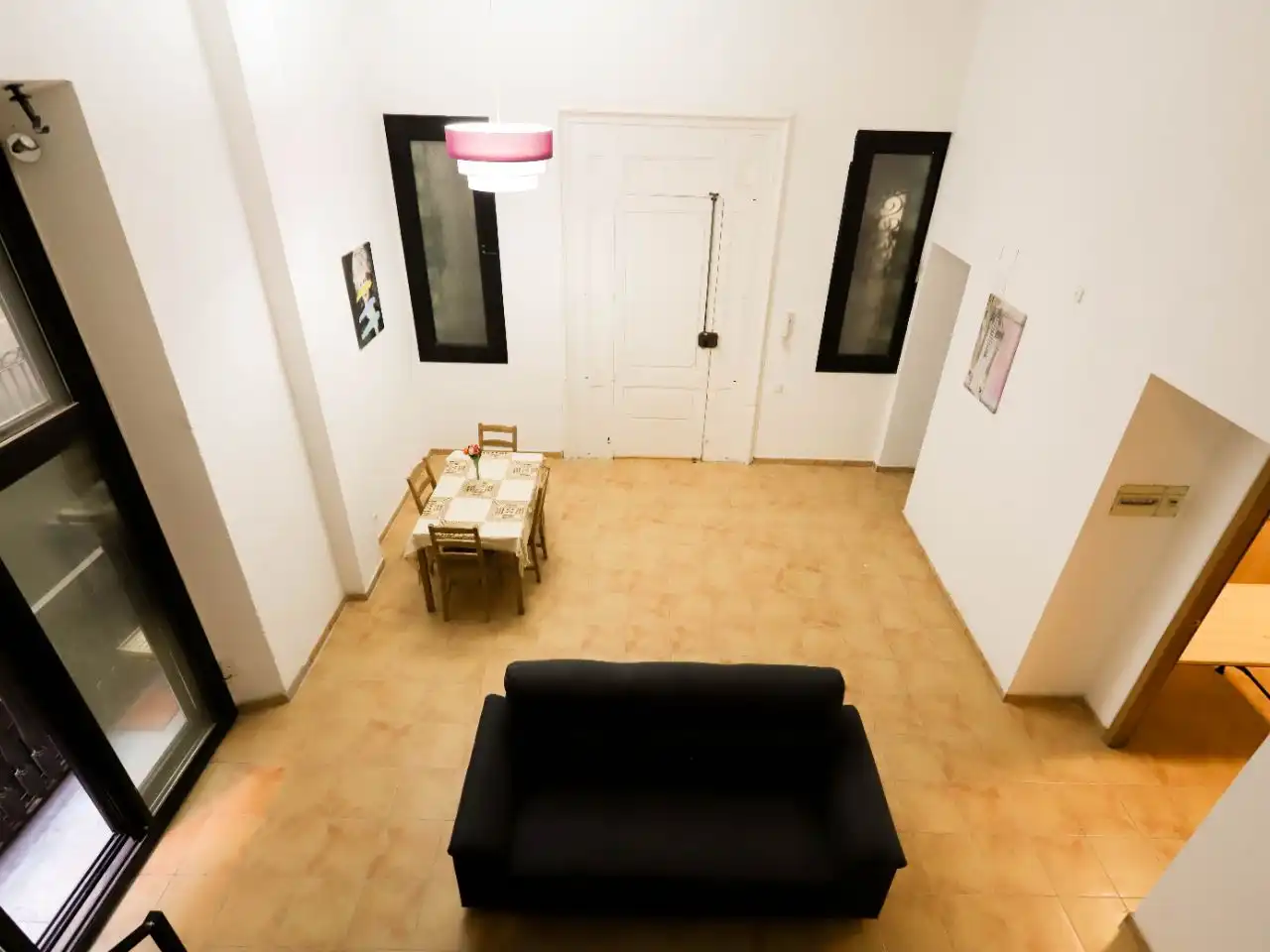 Flat for rent in Carrer Nou de Sant Francesc, 2, Barcelona Capital Living room of Flat for rent in Barcelona Capital with Air Conditioner and Balcony