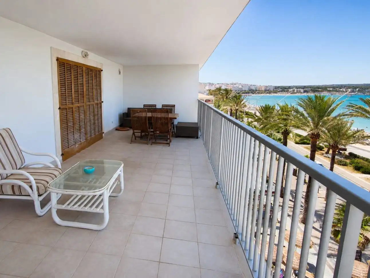 Piso de alquiler en Carrer del Corall, 1, S'Arenal Terraza de Piso de alquiler en Palma de Mallorca con Aire acondicionado, Terraza y Amueblado