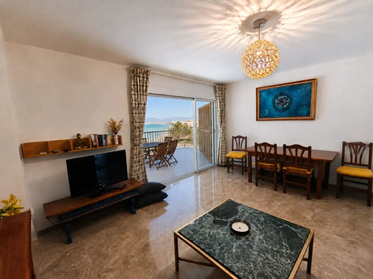 Piso de alquiler en Carrer del Corall, 1, S'Arenal Sala de estar de Piso de alquiler en Palma de Mallorca con Aire acondicionado, Terraza y Amueblado