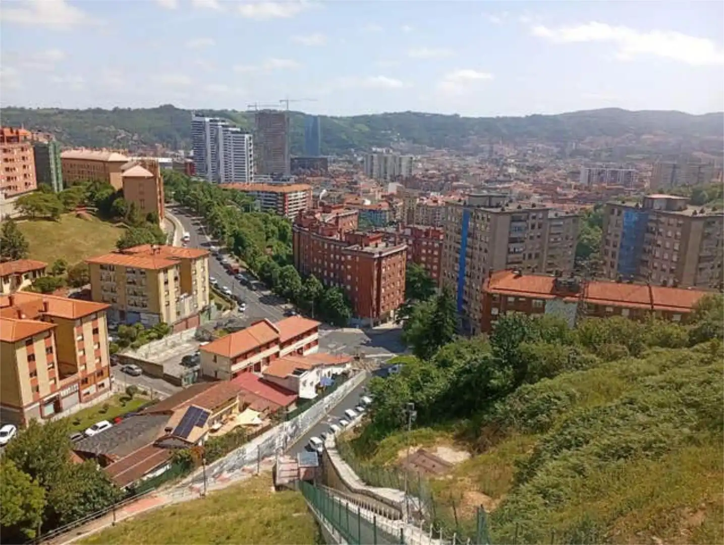 Exterior view of Flat for rent in Bilbao   with Heating and Furnished