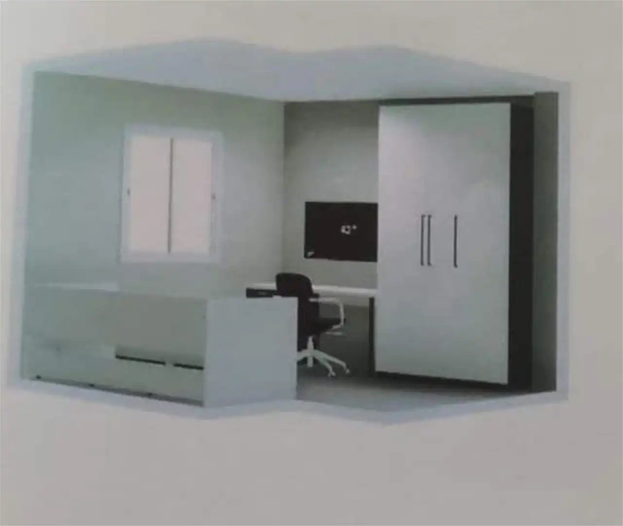 Bedroom of Flat for rent in Bilbao   with Heating and Furnished