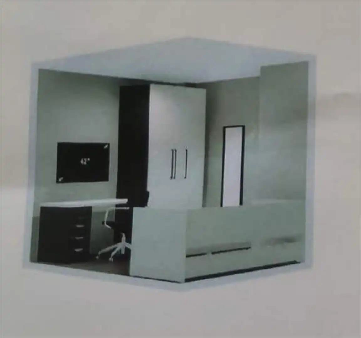 Bedroom of Flat for rent in Bilbao   with Heating and Furnished