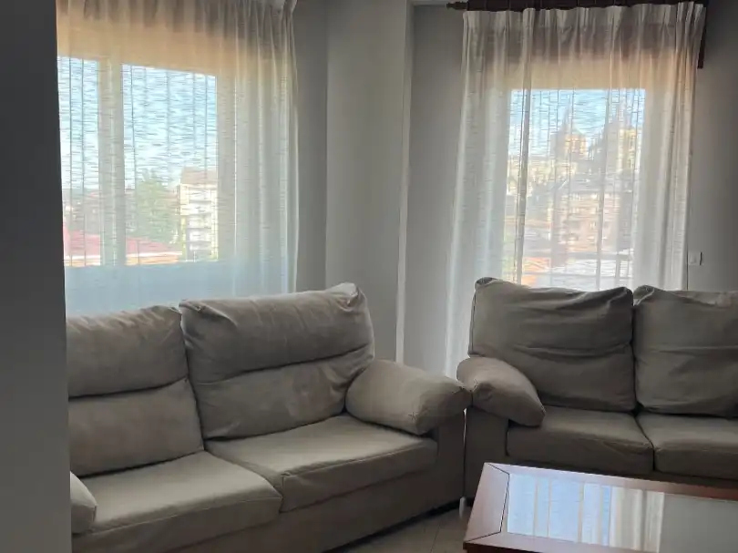 Living room of Flat for rent in Astorga  with Heating, Terrace and Storage room