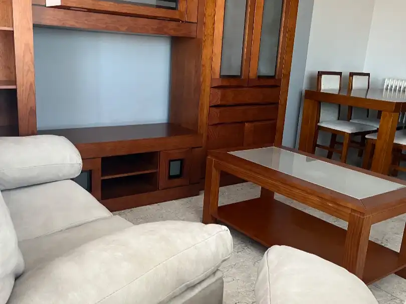 Living room of Flat for rent in Astorga  with Heating, Terrace and Storage room