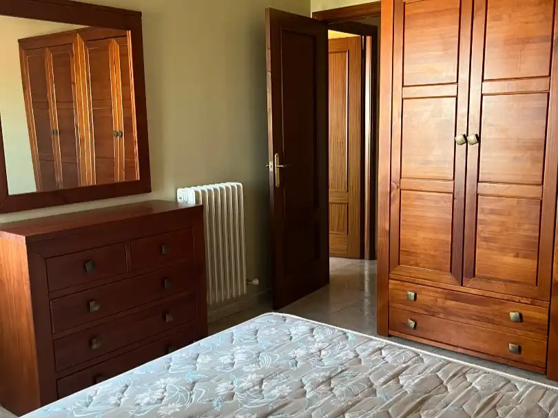 Bedroom of Flat for rent in Astorga  with Heating, Terrace and Storage room