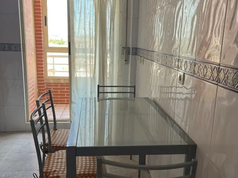 Dining room of Flat for rent in Astorga  with Heating, Terrace and Storage room