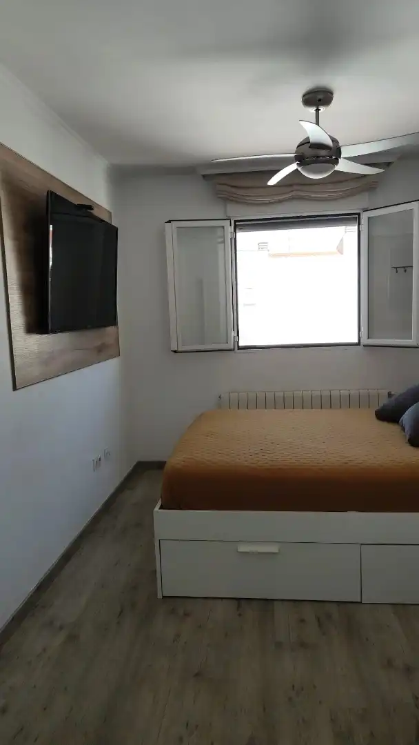 Attic for rent in Calle Reus, 5, San Pablo Bedroom of Attic for rent in Albacete with Air Conditioner, Heating and Terrace