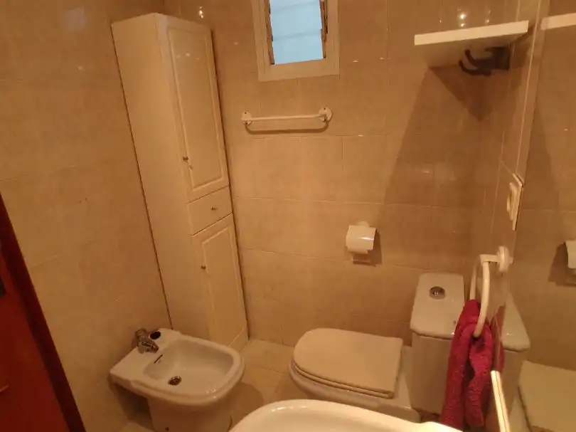 Bathroom of Apartments for rent in Murcia  with Air Conditioner and Furnished