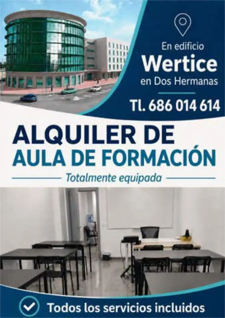 Oficina de alquiler en Dos Hermanas con Aire acondicionado
