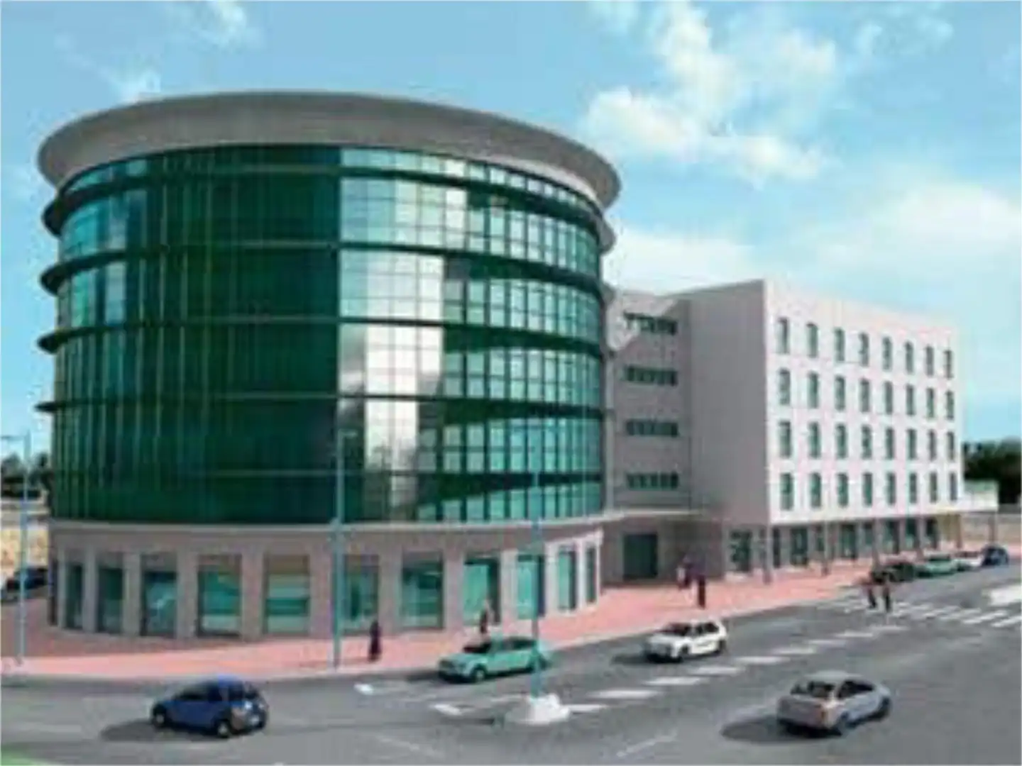 Vista exterior de Oficina de alquiler en Dos Hermanas con Aire acondicionado