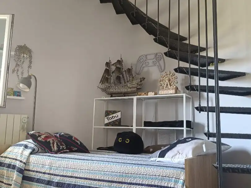 Flat for sale in Carrer Flos i Calcat, 163, Centre Bedroom of Flat for sale in El Masnou with Air Conditioner, Heating and Terrace