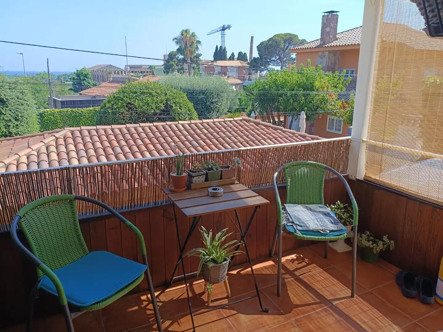 Flat for sale in Carrer Flos i Calcat, 163, Centre Balcony of Flat for sale in El Masnou with Air Conditioner, Heating and Terrace