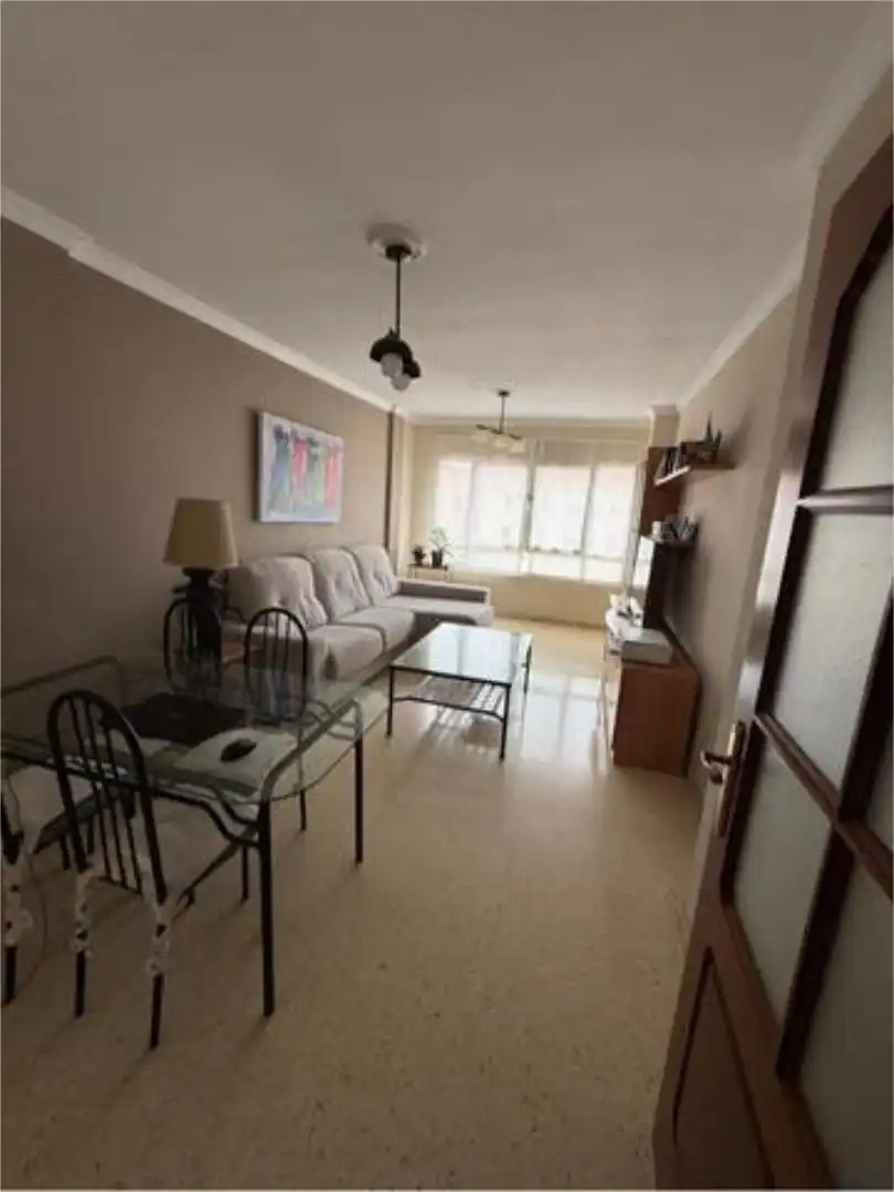 Living room of Flat for sale in Las Palmas de Gran Canaria  with Private garden and Furnished