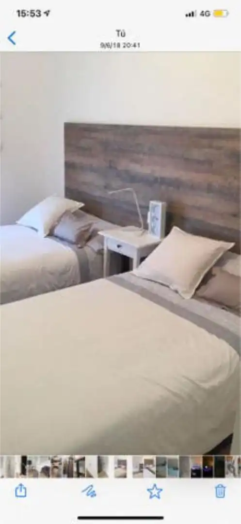 Schlafzimmer von Wohnungen zur Miete in Baiona mit Privatgarten und Möbliert