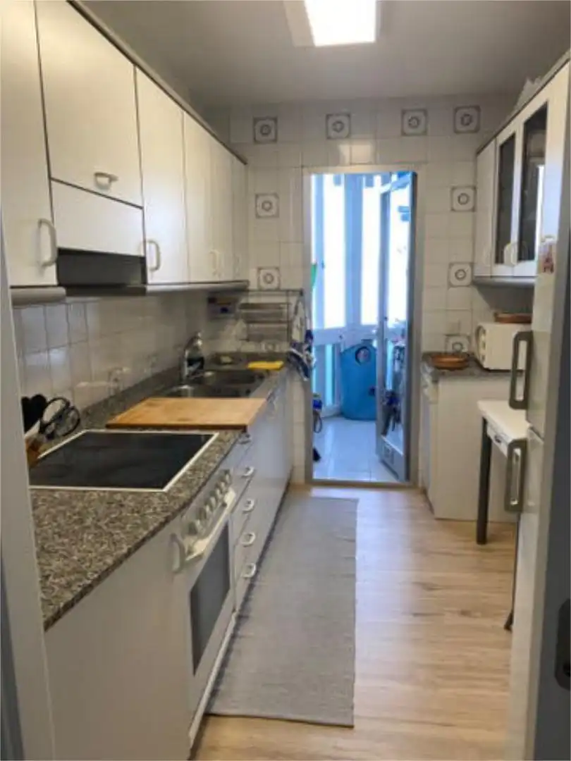 Küche von Wohnungen zur Miete in Baiona mit Privatgarten und Möbliert