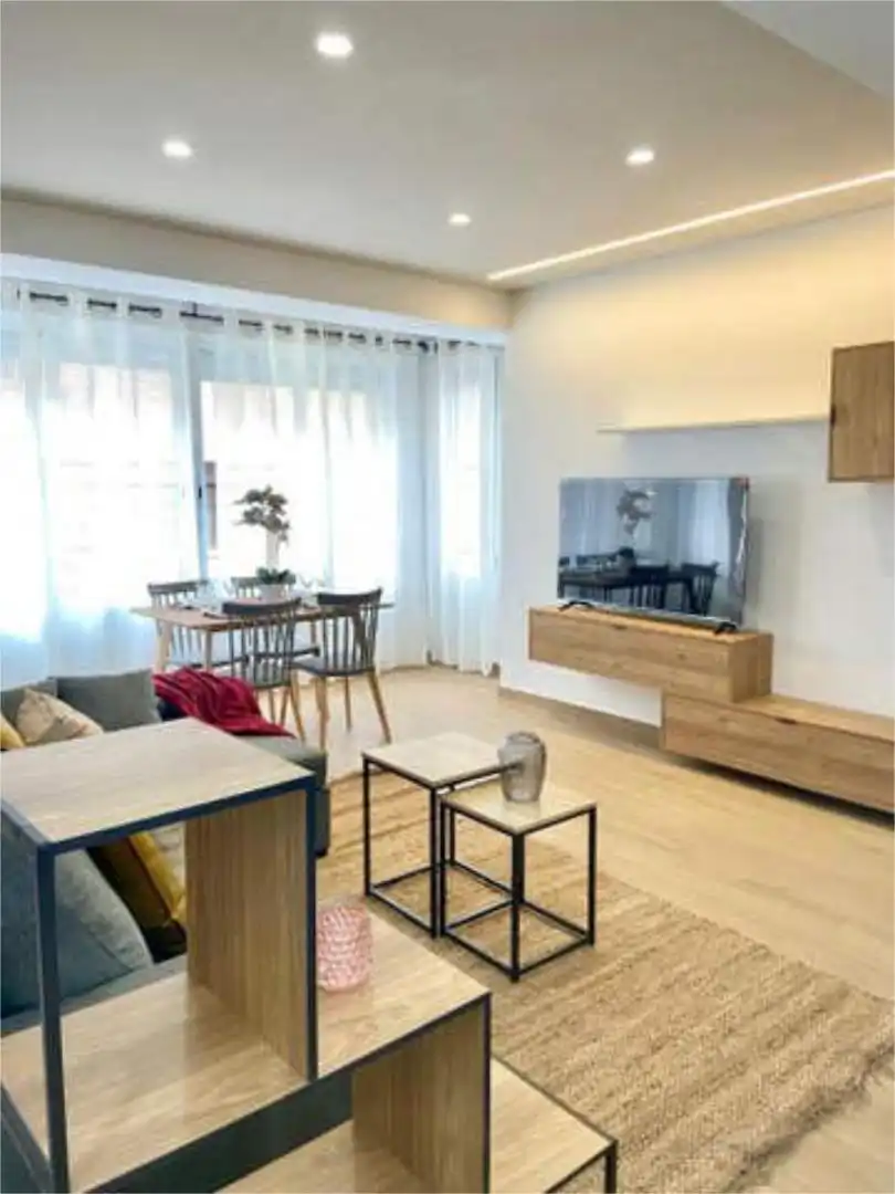 Flat for rent in Plaza Castelar - Mercado Central Living room of Flat for rent in Elda with Furnished