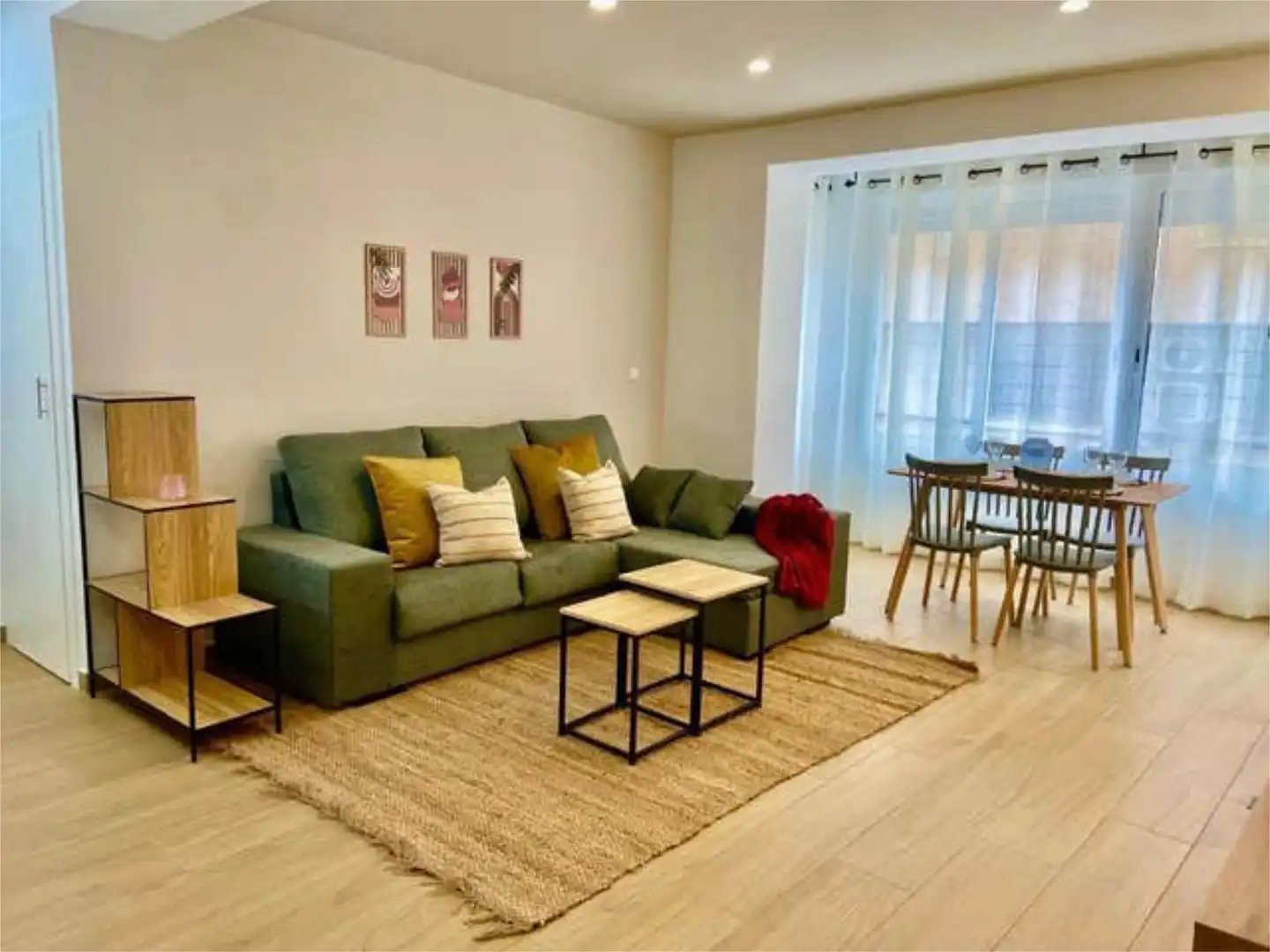 Flat for rent in Plaza Castelar - Mercado Central Living room of Flat for rent in Elda with Furnished