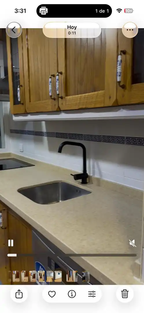 Kitchen of Flat for rent in Jerez de la Frontera  with Air Conditioner, Parquet flooring and Swimming Pool