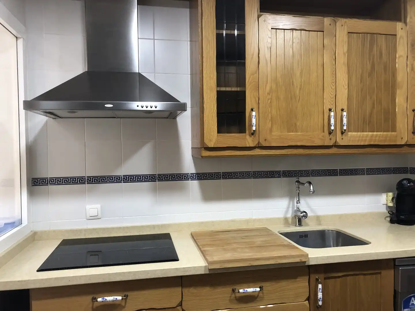 Kitchen of Flat for rent in Jerez de la Frontera  with Air Conditioner, Parquet flooring and Swimming Pool