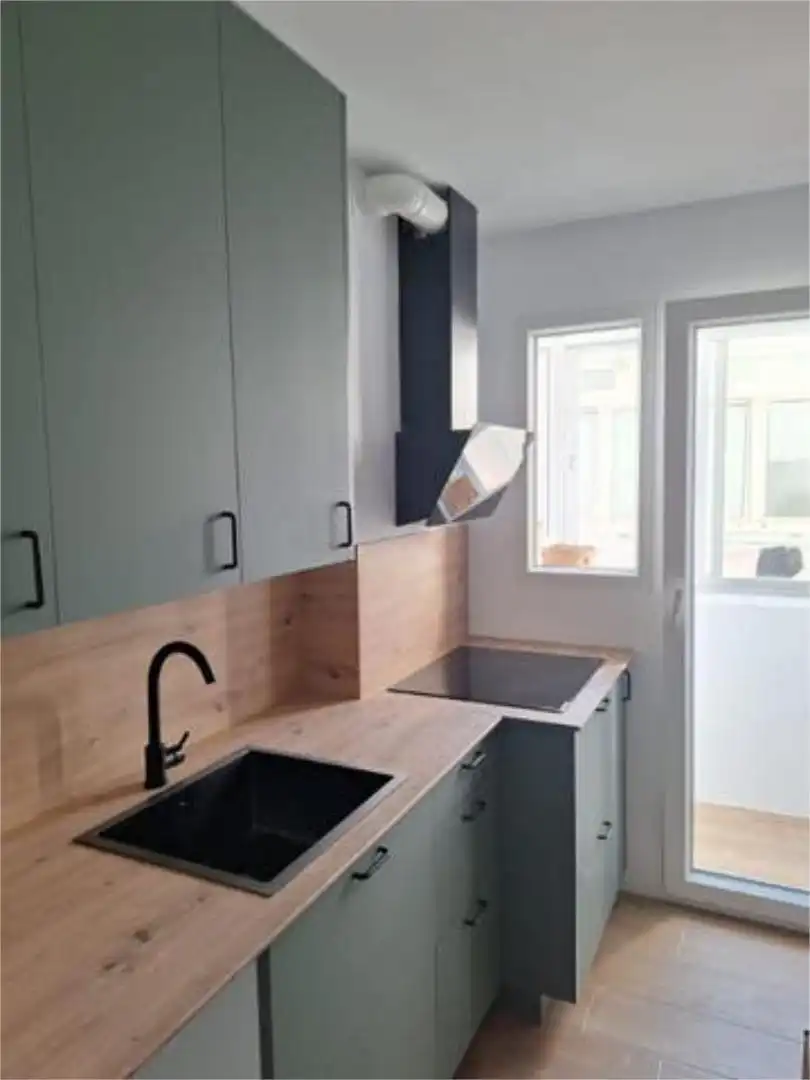 Kitchen of Flat for rent in Ávila  with Heating, Terrace and Furnished