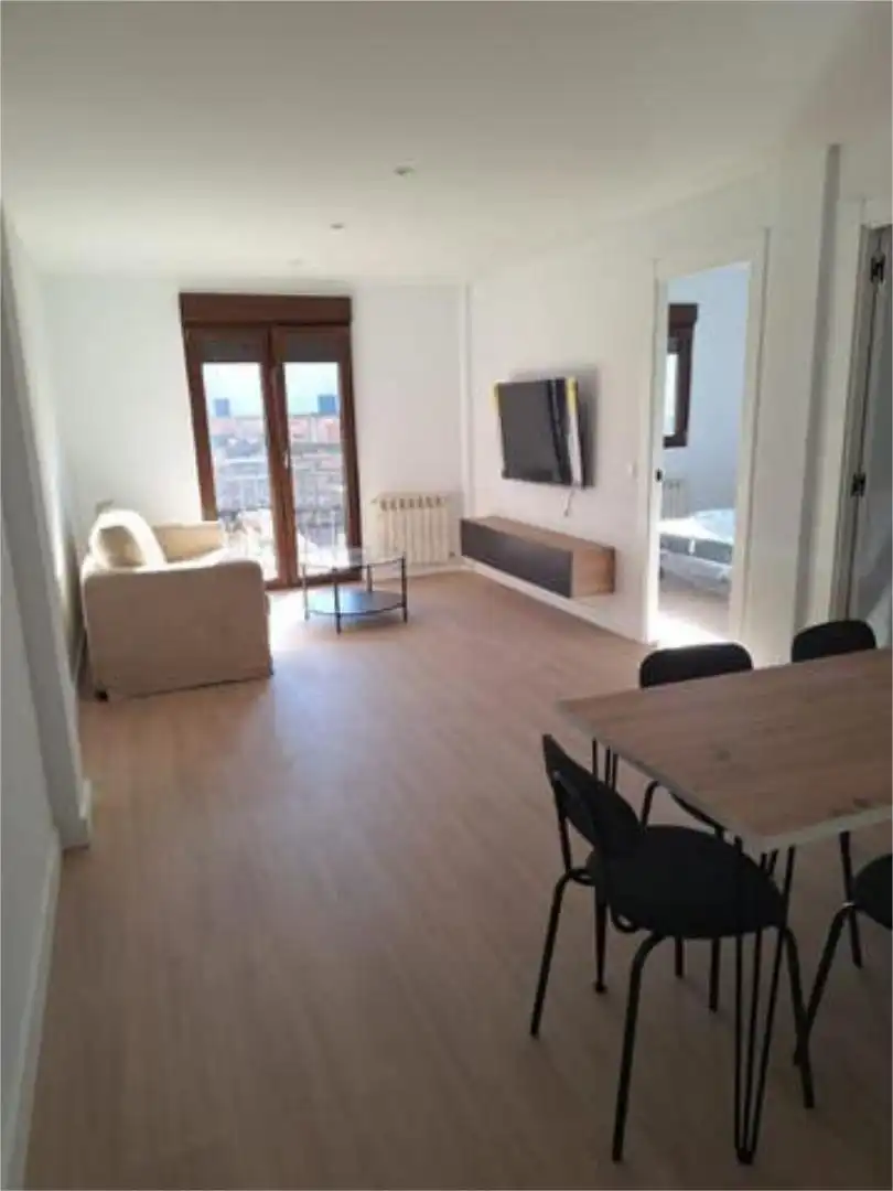 Living room of Flat for rent in Ávila  with Heating, Terrace and Furnished