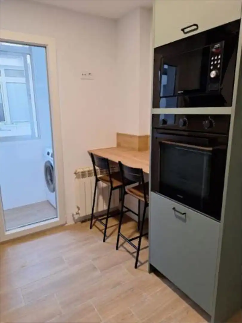 Kitchen of Flat for rent in Ávila  with Heating, Terrace and Furnished