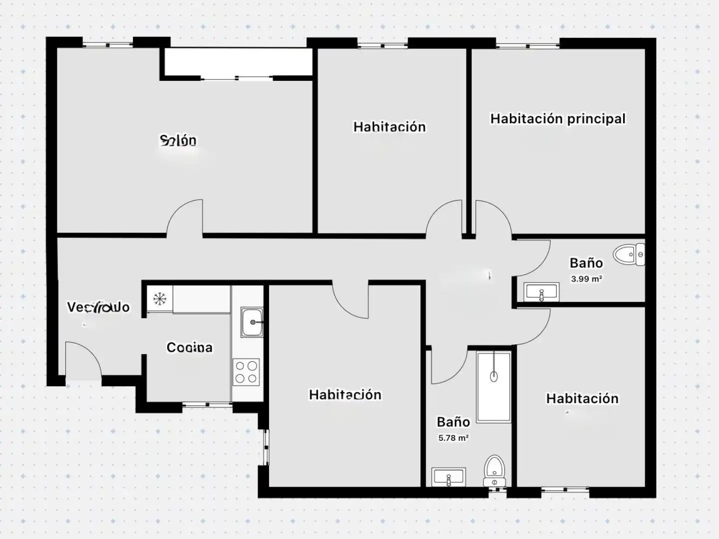 Flat for sale in Calle Natalio Tortuero, 2, La Estación Flat for sale in Calle Natalio Tortuero, 2, La Estación