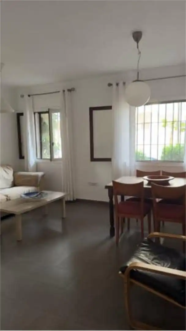 Flat for rent in Solymar Dining room of Flat for rent in Benalmádena with Private garden