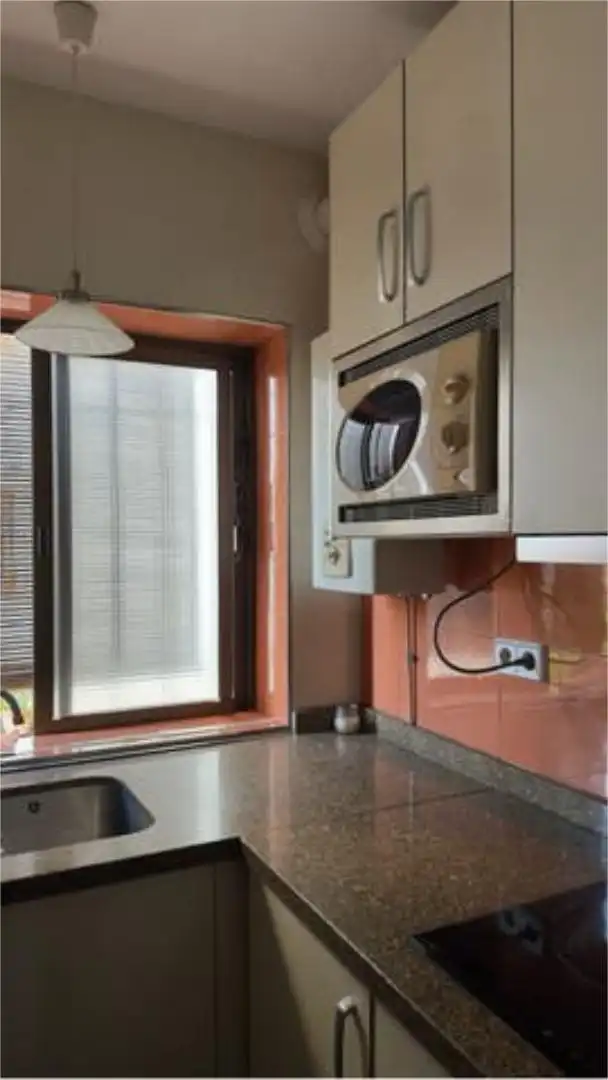 Flat for rent in Solymar Kitchen of Flat for rent in Benalmádena with Private garden