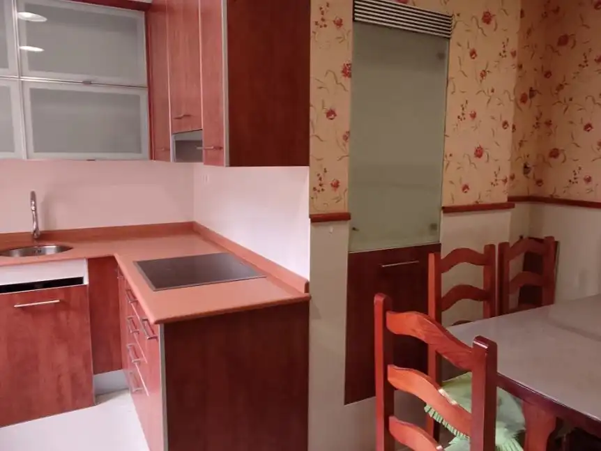 Piso de alquiler en Calle Albia de Castro, 10, Residencia Cocina de Piso de alquiler en Logroño con Calefacción, Parquet y Amueblado
