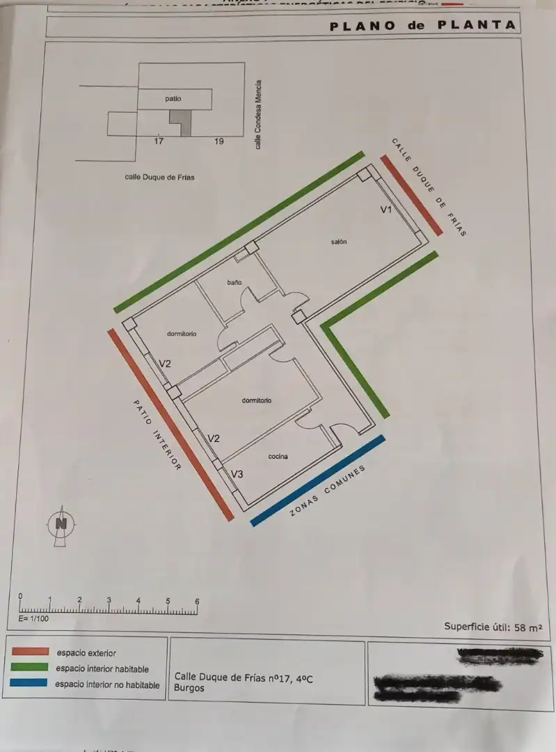 Piso en venta en Calle Duque de Frías, 17, Illera Piso en venta en Burgos con Calefacción, Parquet y Horno