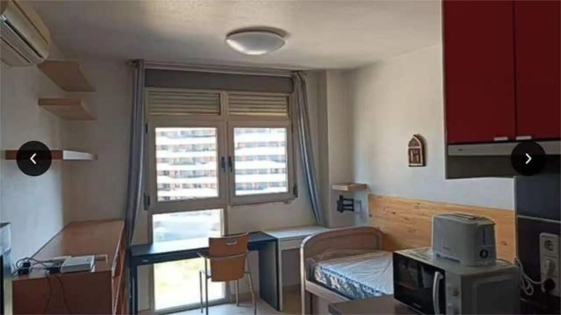 Study for rent in Juan Carlos I Bedroom of Study for rent in Murcia with Heating, Private garden and Furnished