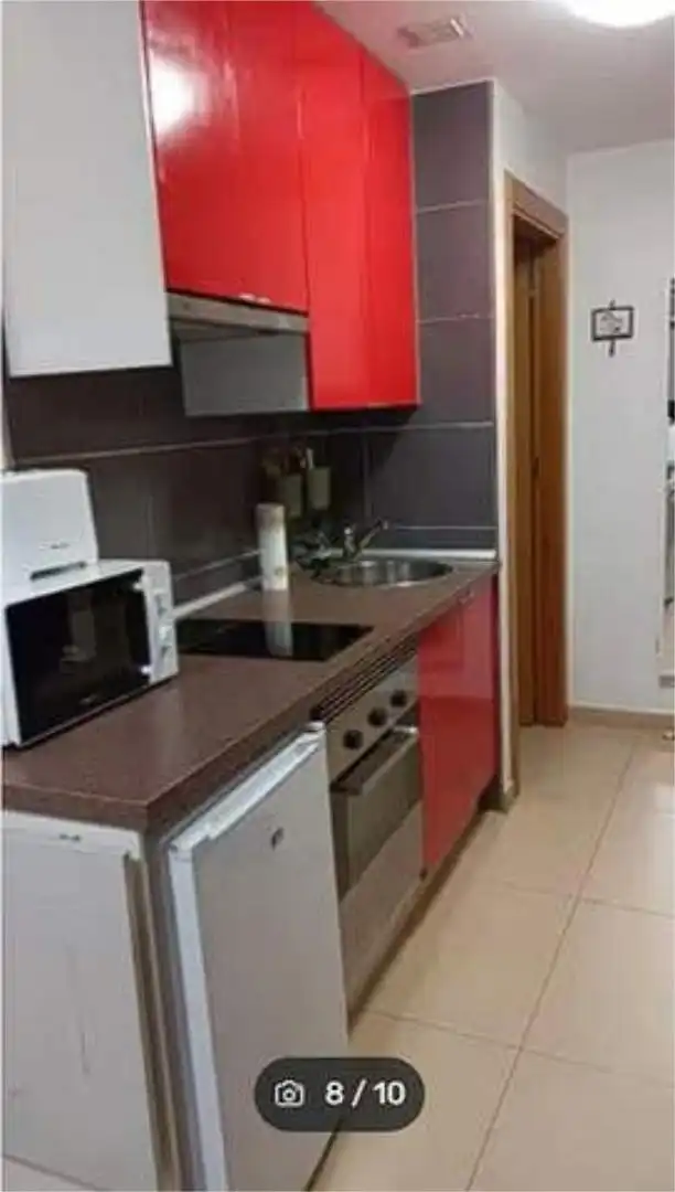 Study for rent in Juan Carlos I Kitchen of Study for rent in Murcia with Heating, Private garden and Furnished