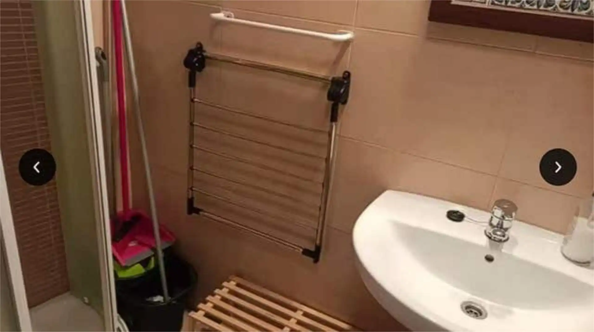 Study for rent in Juan Carlos I Bathroom of Study for rent in Murcia with Heating, Private garden and Furnished