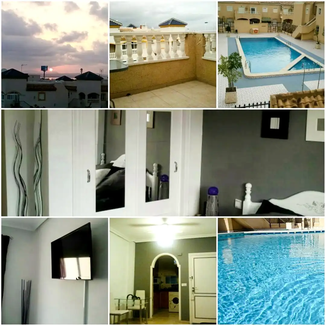 Apartament de lloguer a Avenida Delfina Viudes, 61, Parque Acuático - Sector 25 Dormitori de Apartament de lloguer en Torrevieja amb Aire condicionat, Calefacció i Terrassa