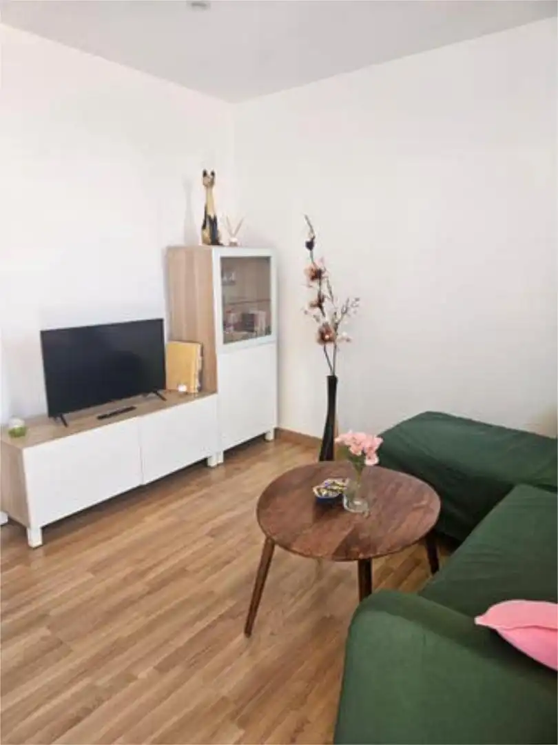 Apartamento de alquiler en Casco Histórico Sala de estar de Apartamento de alquiler en Santiago de Compostela con Amueblado