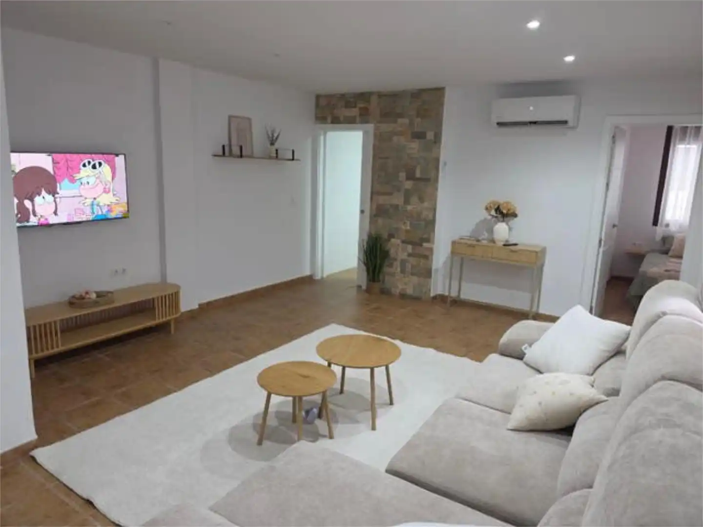 Piso de alquiler en Écija Sala de estar de Piso de alquiler en Écija con Amueblado