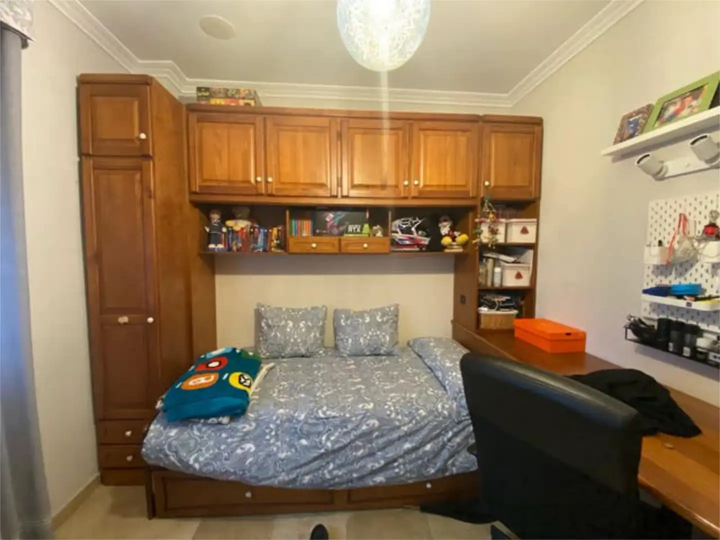 Flat for rent in Cabra Bedroom of Flat for rent in Cabra with Heating, Terrace and Swimming Pool