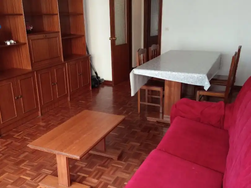 Piso de alquiler en Rúa Arquitecto Rey Pedreira, 2, Riazor - Visma Sala de estar de Piso de alquiler en A Coruña Capital con Parquet y Amueblado