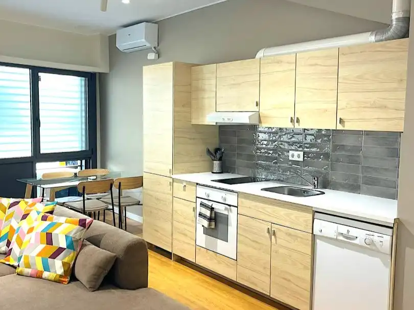 Flat for rent in Carrer D'espinoi, 16, El Putget i el Farró Kitchen of Flat for rent in Barcelona Capital with Air Conditioner