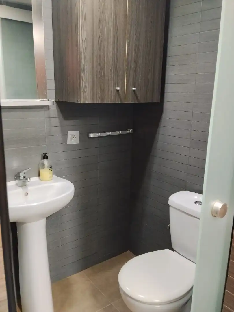 Flat for rent in Calle Torreta, 4, Santa Eulalia Bathroom of Flat for rent in Murcia with Air Conditioner, Storage room and Furnished