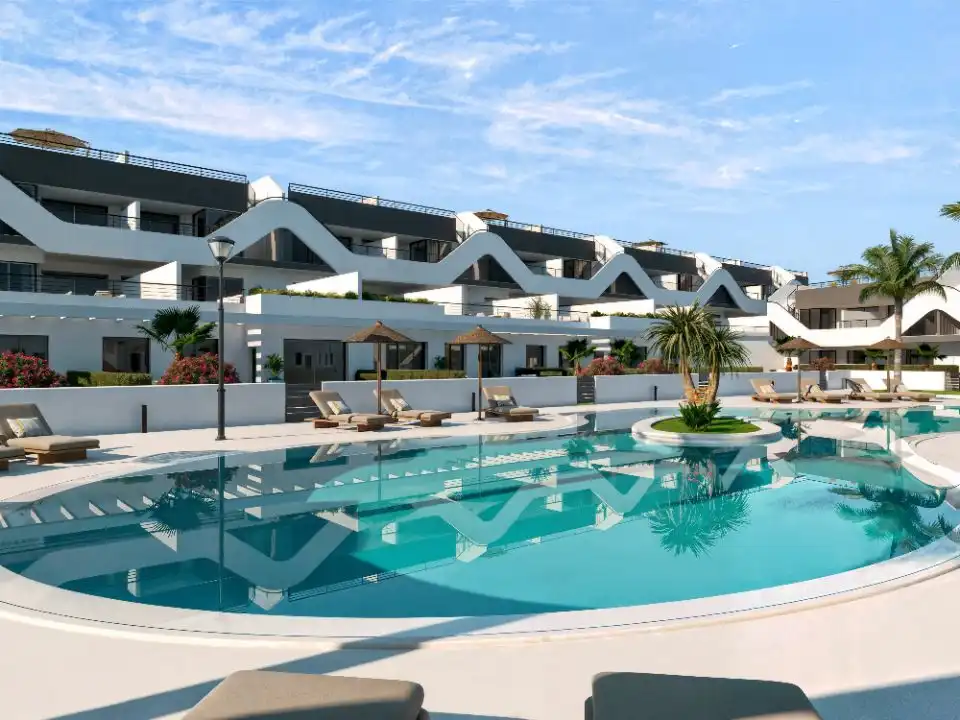 Pis en venda a Carrer Manises, 18, Escandinavia - Cautivador Piscina de Pis en venda en L'Alfàs del Pi amb Aire condicionat, Terrassa i Piscina