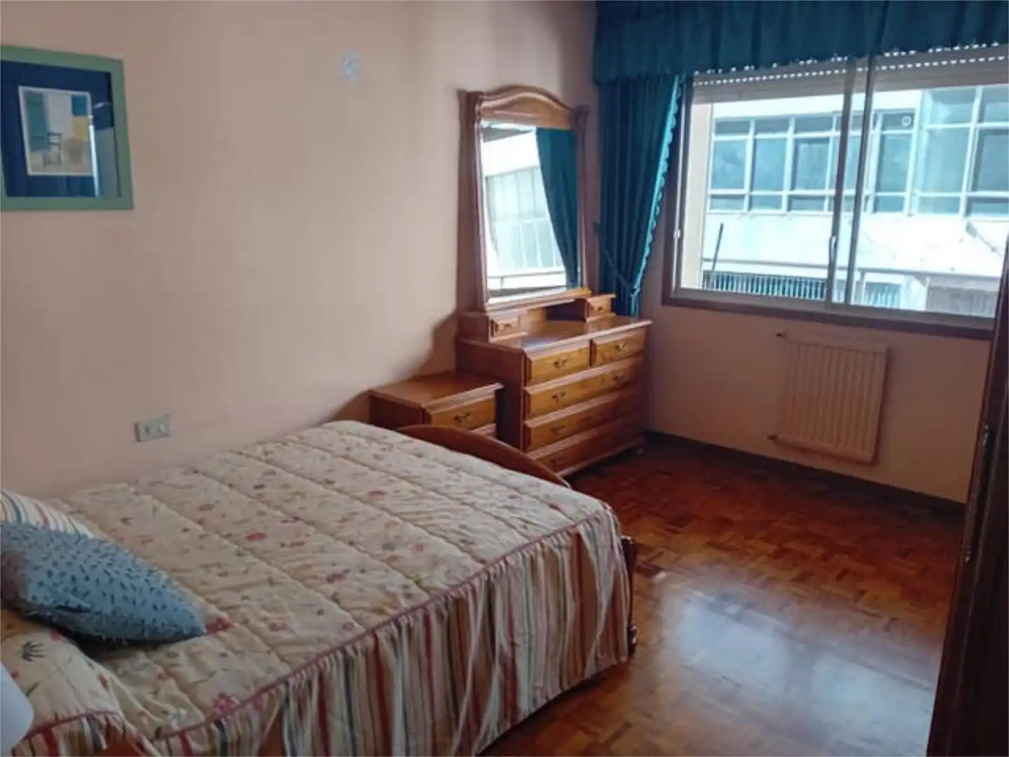Bedroom of Flat for rent in Vigo   with Heating, Terrace and Furnished