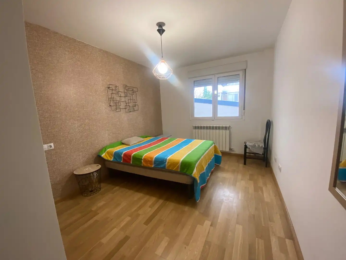 Flat for rent in Calle Benito Arias Montano, 34, San Esteban Bedroom of Flat for rent in León Capital with Heating, Parquet flooring and Furnished