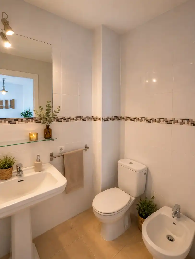 Piso de alquiler en Avinguda de Gabriel Roca, 35, El Terreno Baño de Piso de alquiler en Palma de Mallorca con Aire acondicionado, Calefacción y Terraza