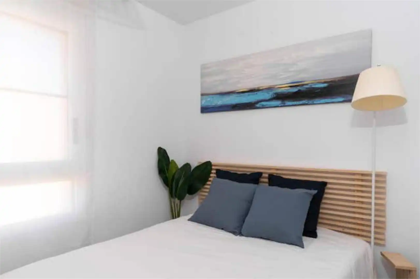 Attic for rent in Centre Bedroom of Attic for rent in La Ràpita with Terrace and Furnished
